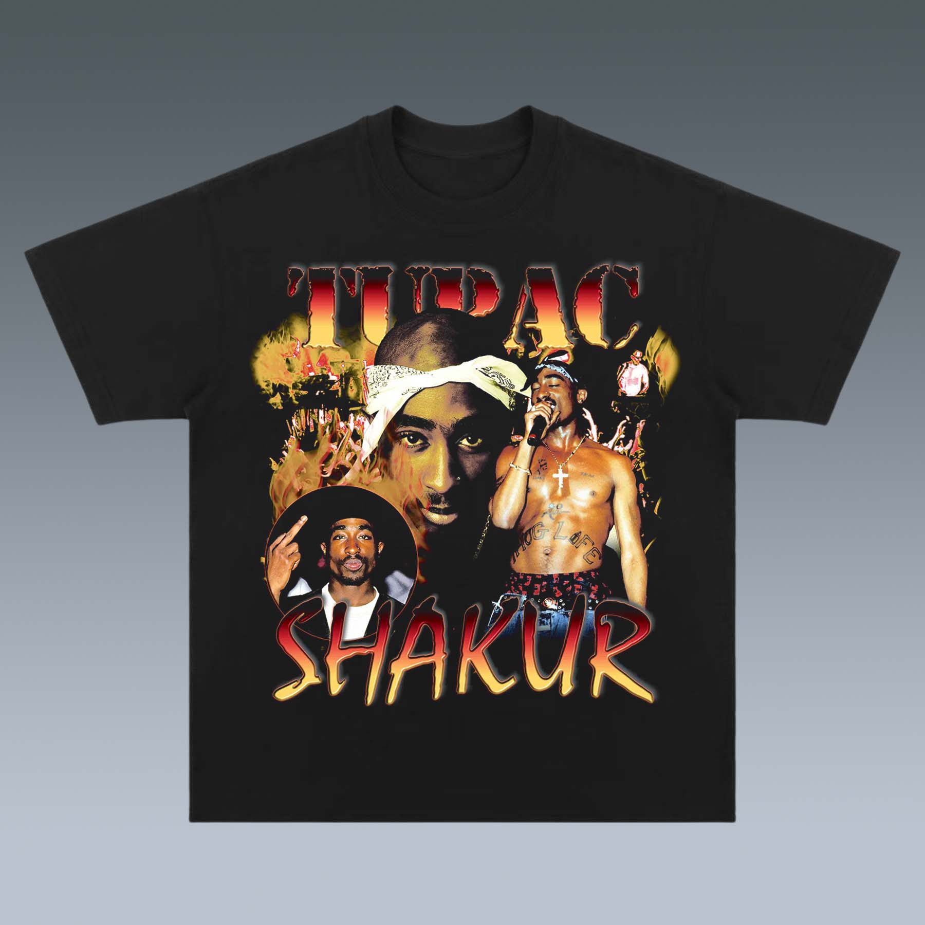 GRAPHIC TEE - TUPAC/2PAC - STREETWEAR