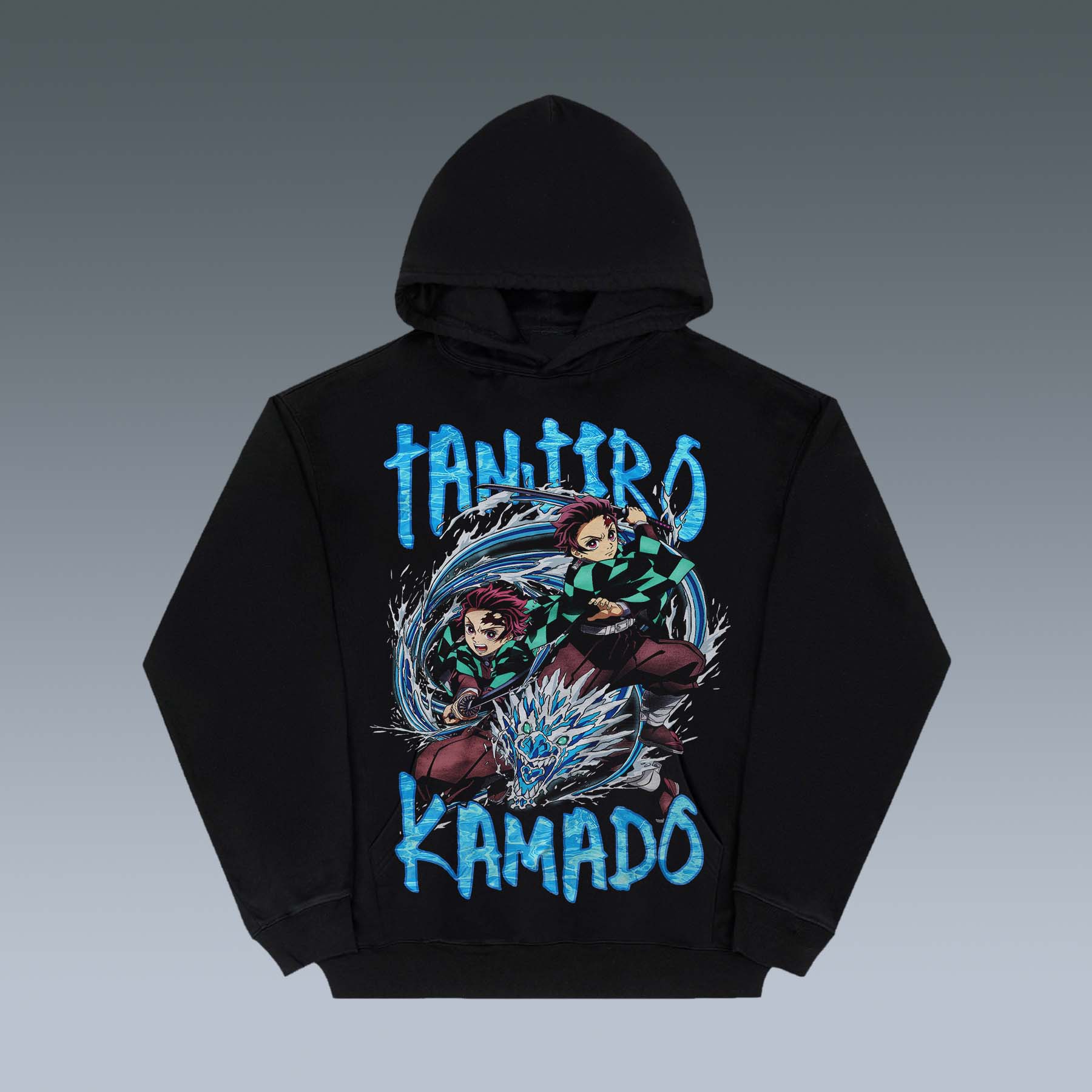 GRAPHIC HOODIES - KAMADO TANJIRO - STREETWEAR