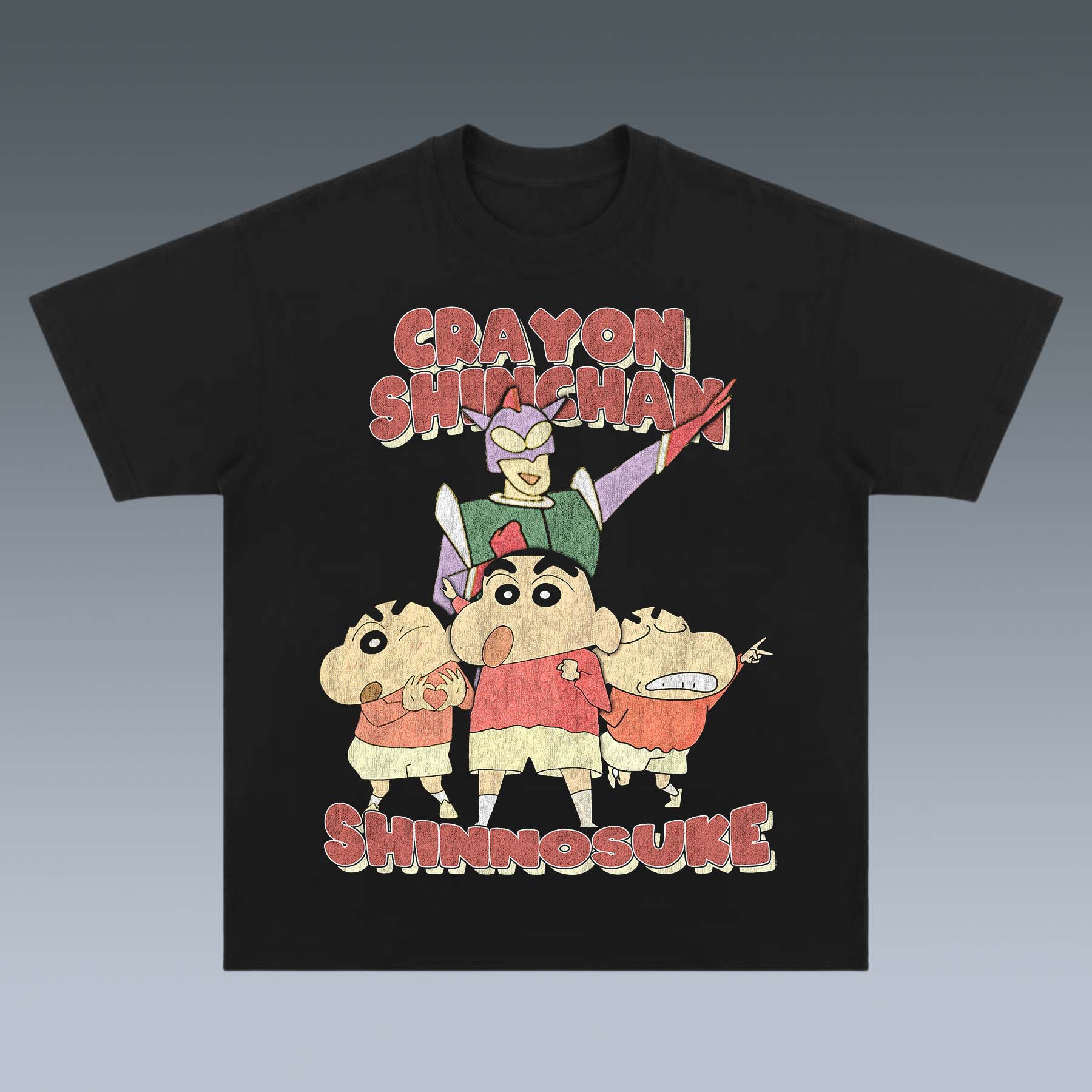 GRAPHIC TEE - CRAYON SHIN-CHAN - STREETWEAR