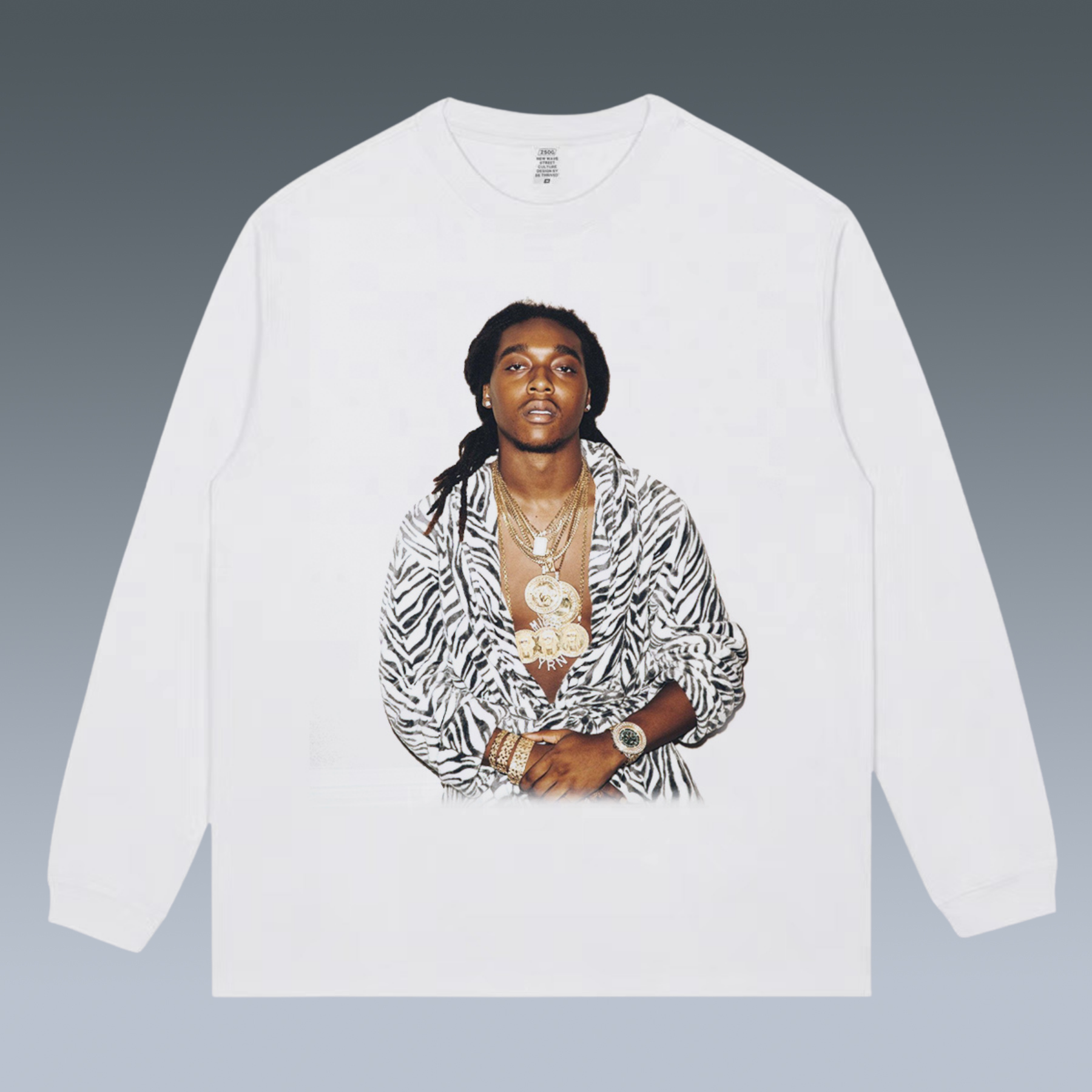 GRAPHIC LONG SLEEVE TEE - TAKEOFF - STREETWEAR