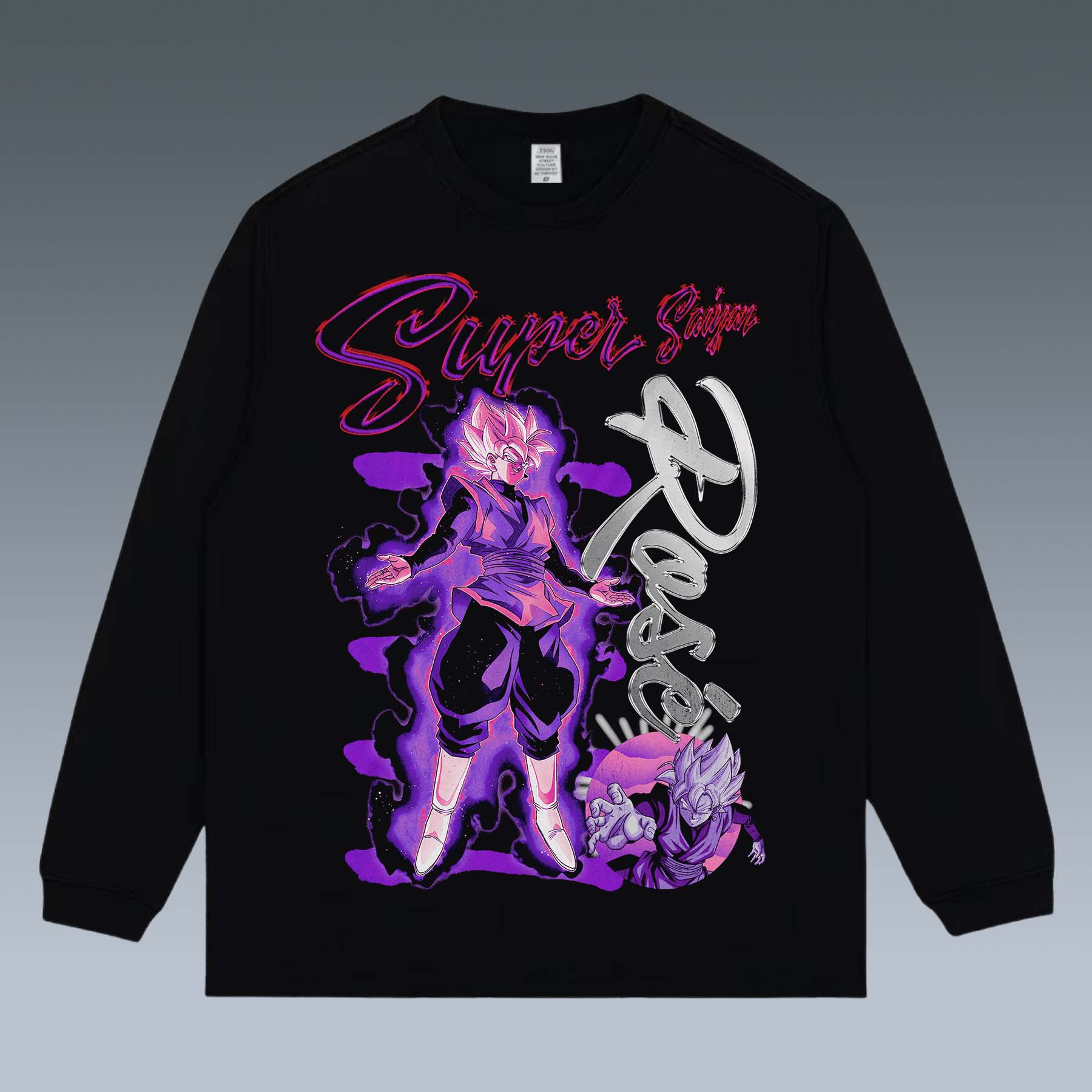 GRAPHIC LONG SLEEVE TEE - DRAGON BALL - STREETWEAR