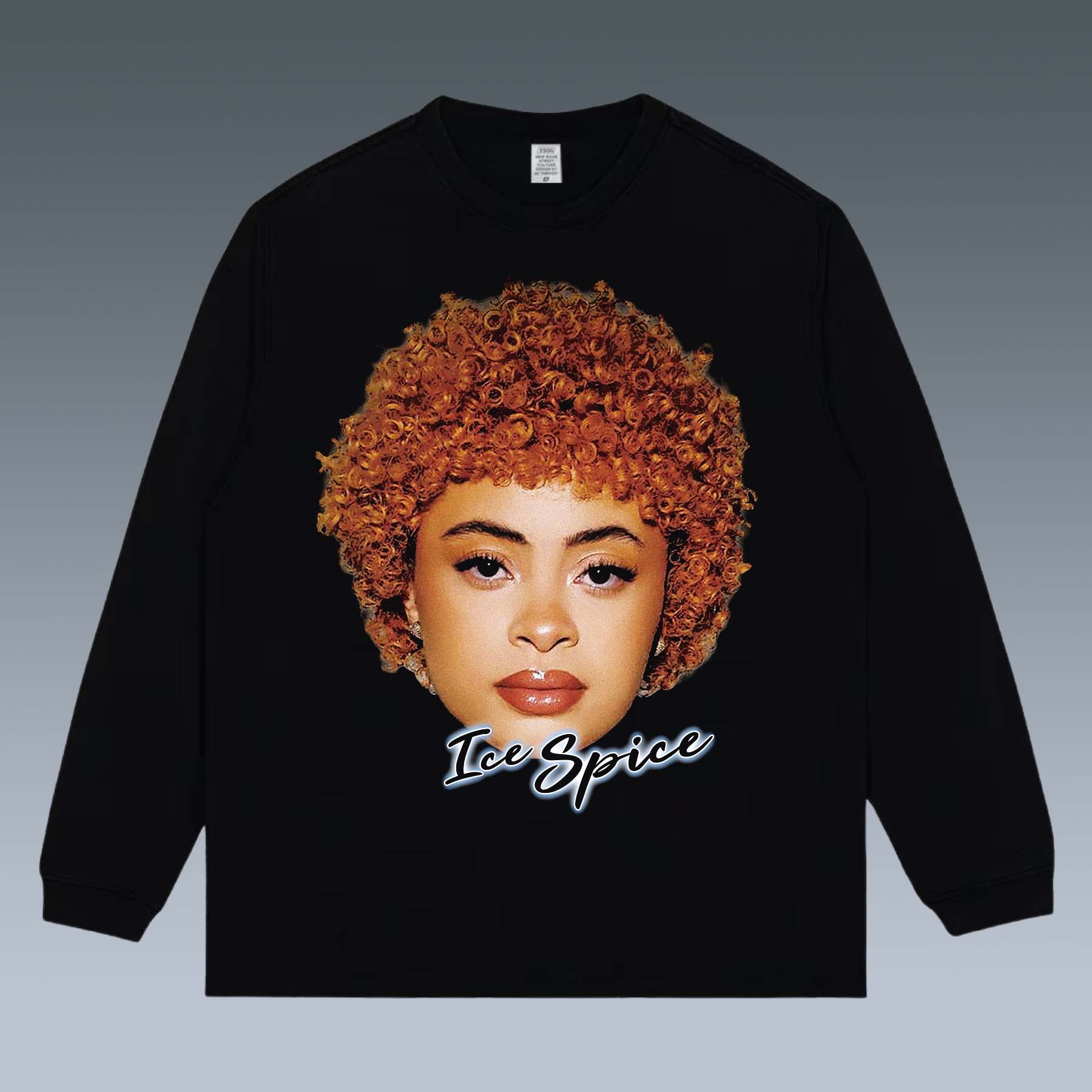 GRAPHIC LONG SLEEVE TEE - ICE SPICE - STREETWEAR