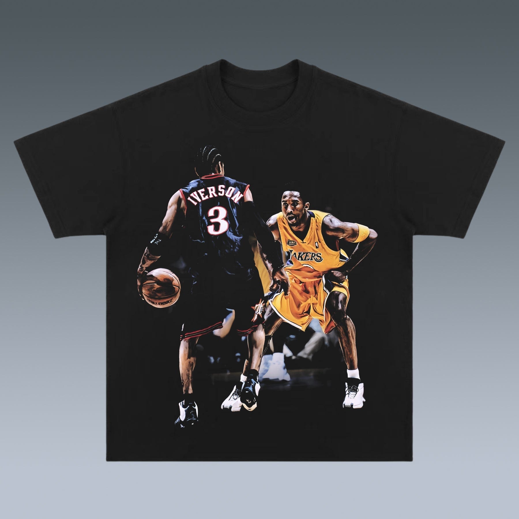 VINTAGE TEE | KOBE BRYANT VS ALLEN IVERSON - VINTAGE BOOTLEG