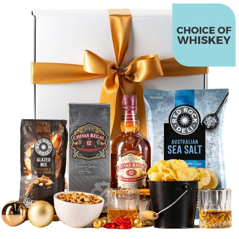 Whisky Choice And Snack Hamper