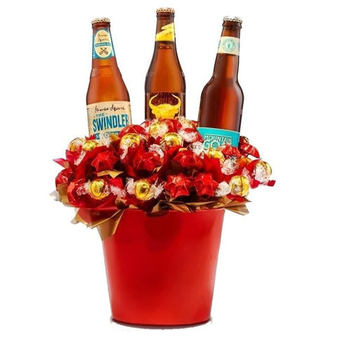 Craft Brews Trio Chocolate Bouquet