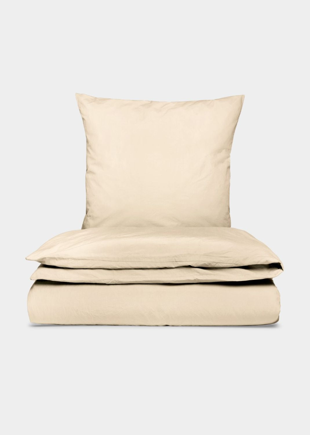 Se Bomuldspercale sengesæt - Sahara - 140x220/60x63 hos Sekan Studio - Behageligt sengetøj