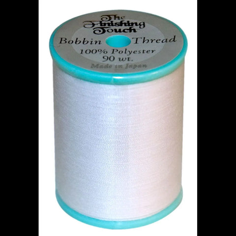 Janome Embroidery Bobbin Thread - White 328 Yards