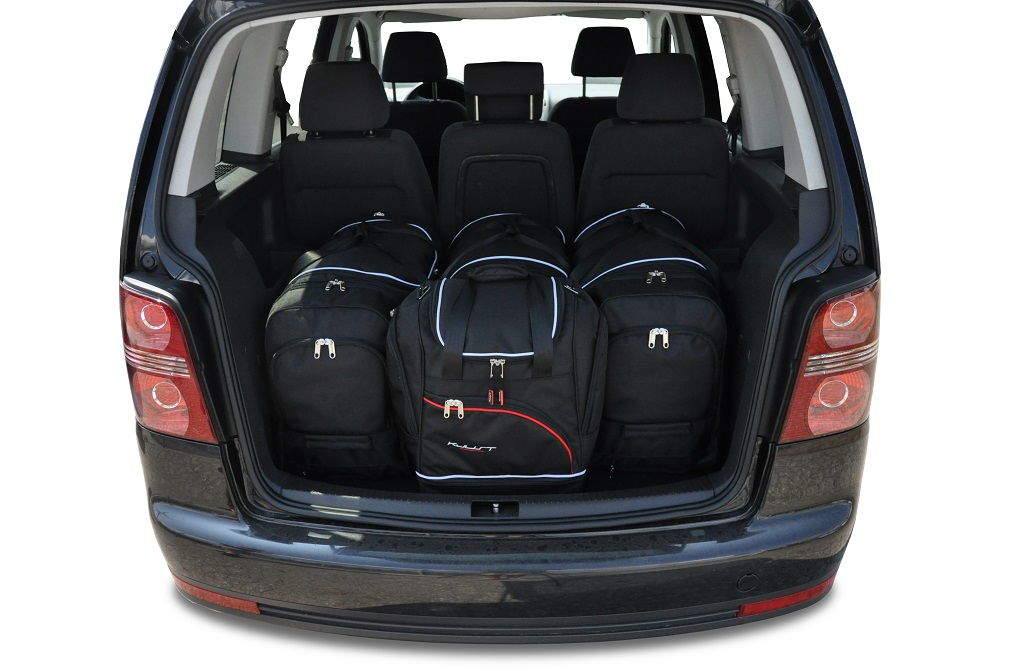 zwak theater Afdeling Volkswagen Touran 2003-2010 Reistassen Set 4-delig VW Weekendtassen Auto Op  Maat Gemaakt Car Bags– Mijnautoreistassen