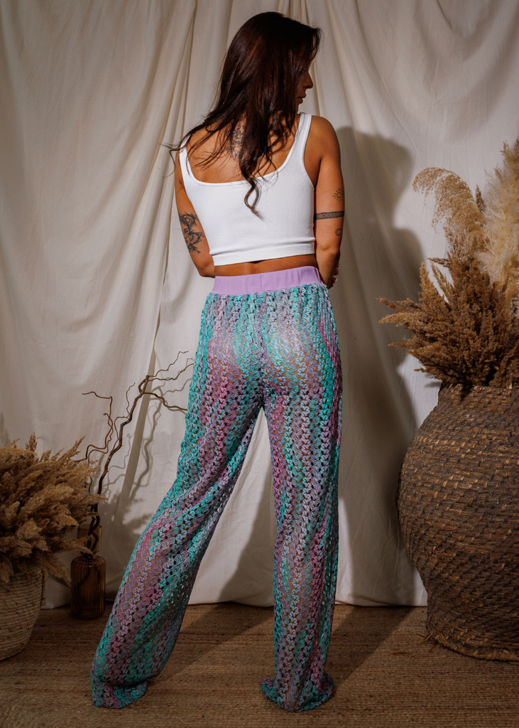 Salara Pants - Crochet Wide Leg Pants