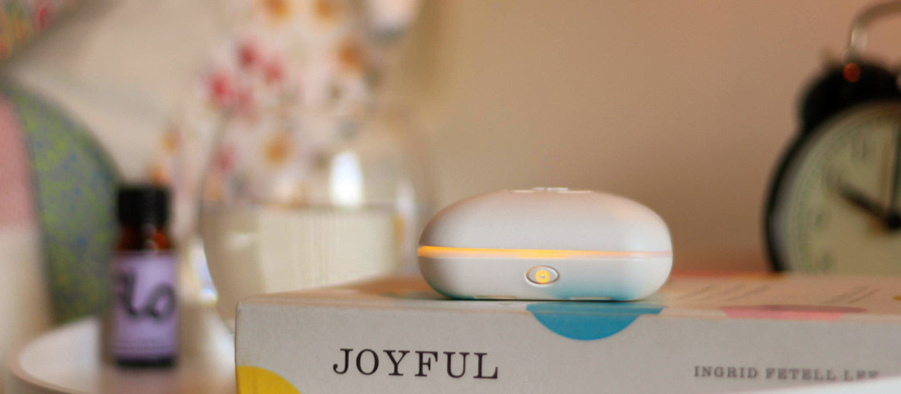 Wireless essential oil aroma diffuser - peri aroma diffuser - aromatherapy diffuser - made by zen