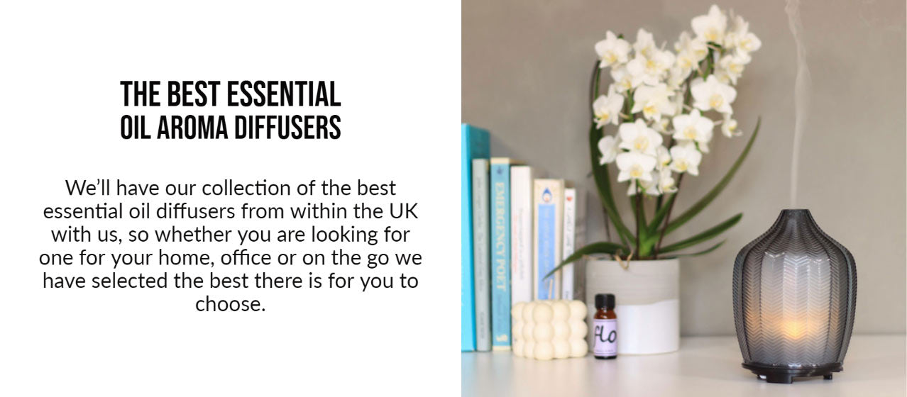 the best essential oil diffusers UK - altrincham market - aromatherapy diffusers
