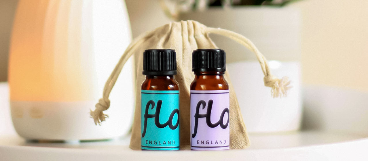 essential oil blends for diffusers - pure essential oil blends UK - essential oil diffusers - day and night essential oil duo