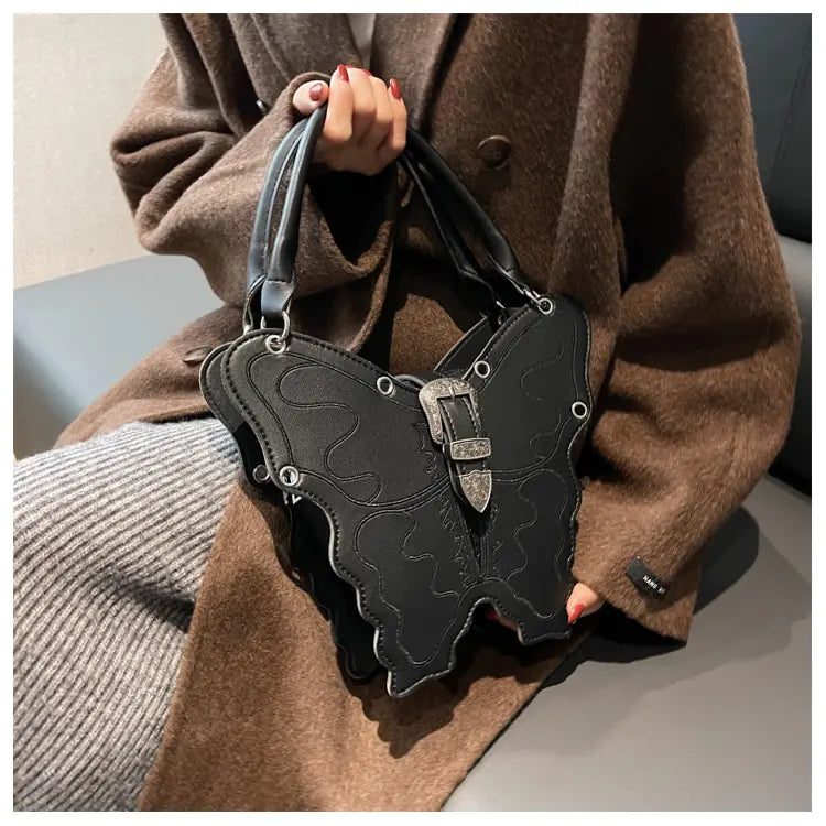 Butterfly-Shaped Crossbody Bag