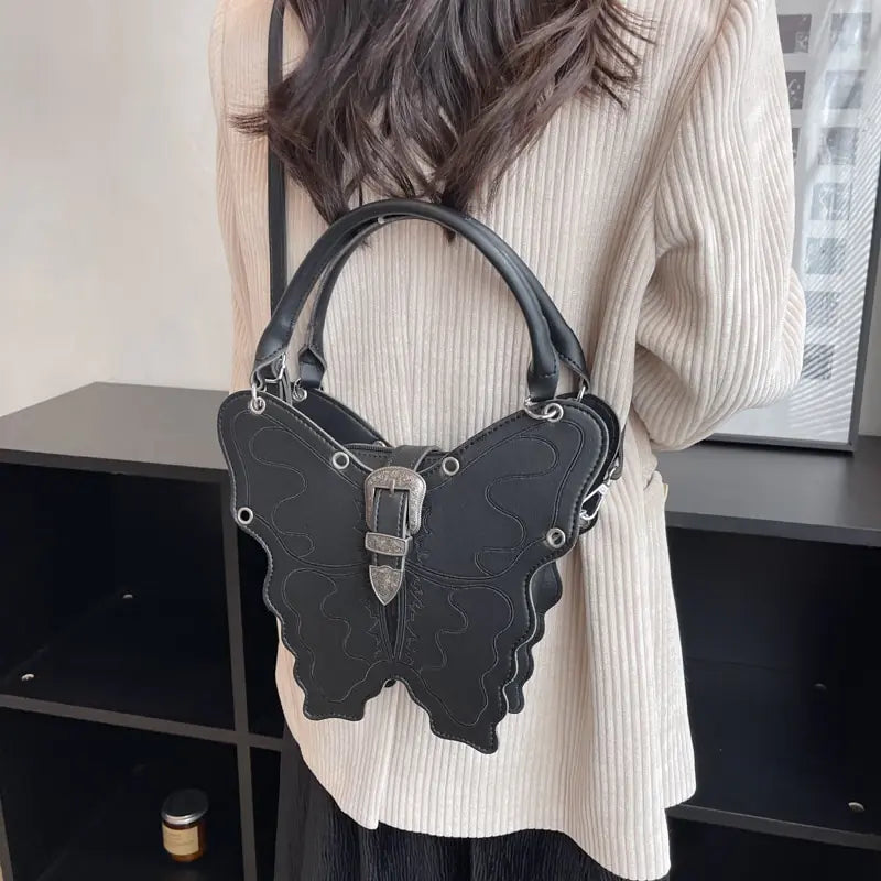 Butterfly-Shaped Crossbody Bag