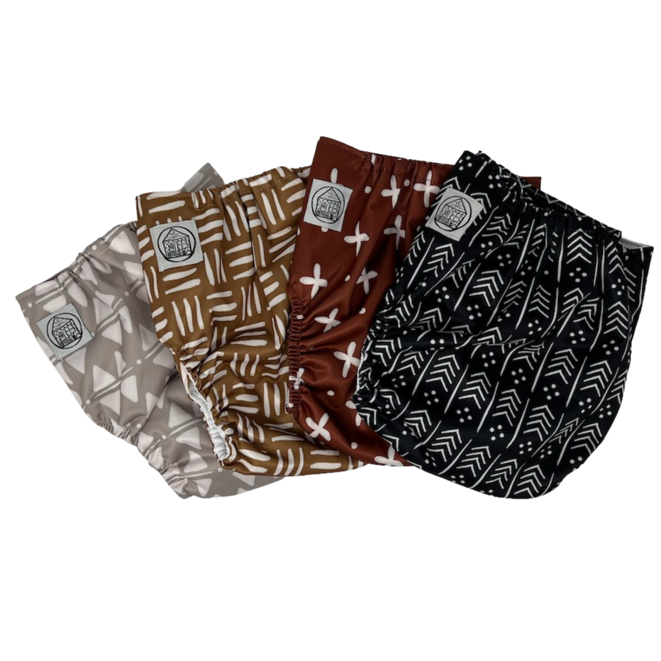 Boho Basics Pocket Cloth Diaper with Athletic Wicking Jersey