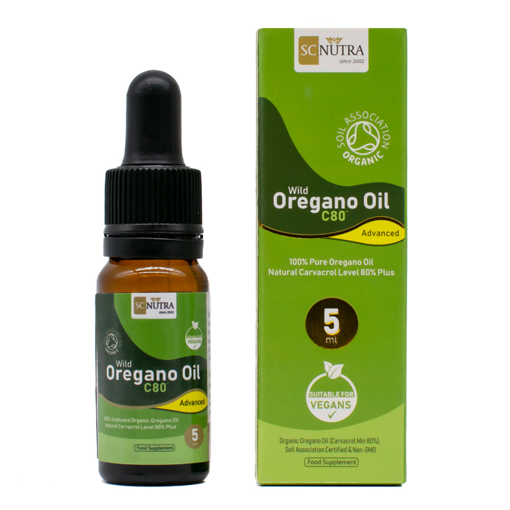 Image of Organic Wild Oregano Oil C80 Advanced (Undiluted) 5ml
