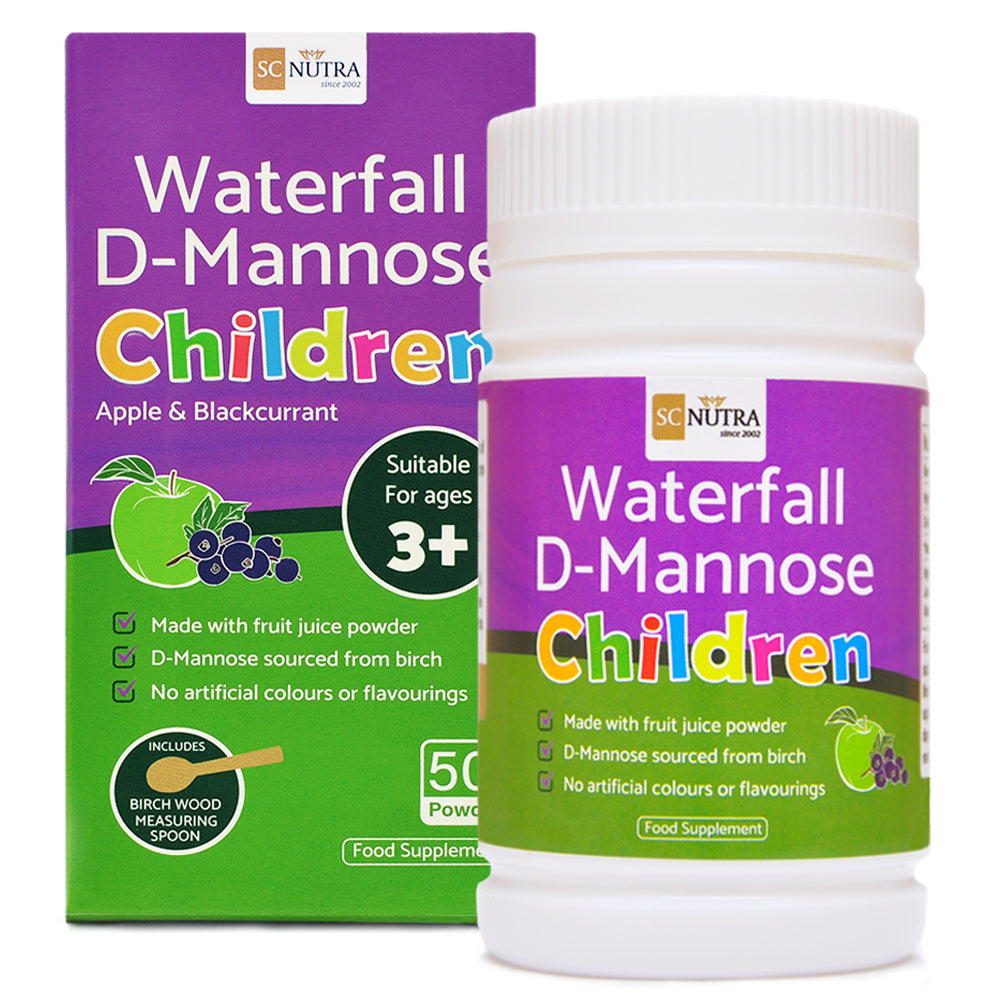 Image of Waterfall D-Mannose Children - Apple & Blackcurrant Powder