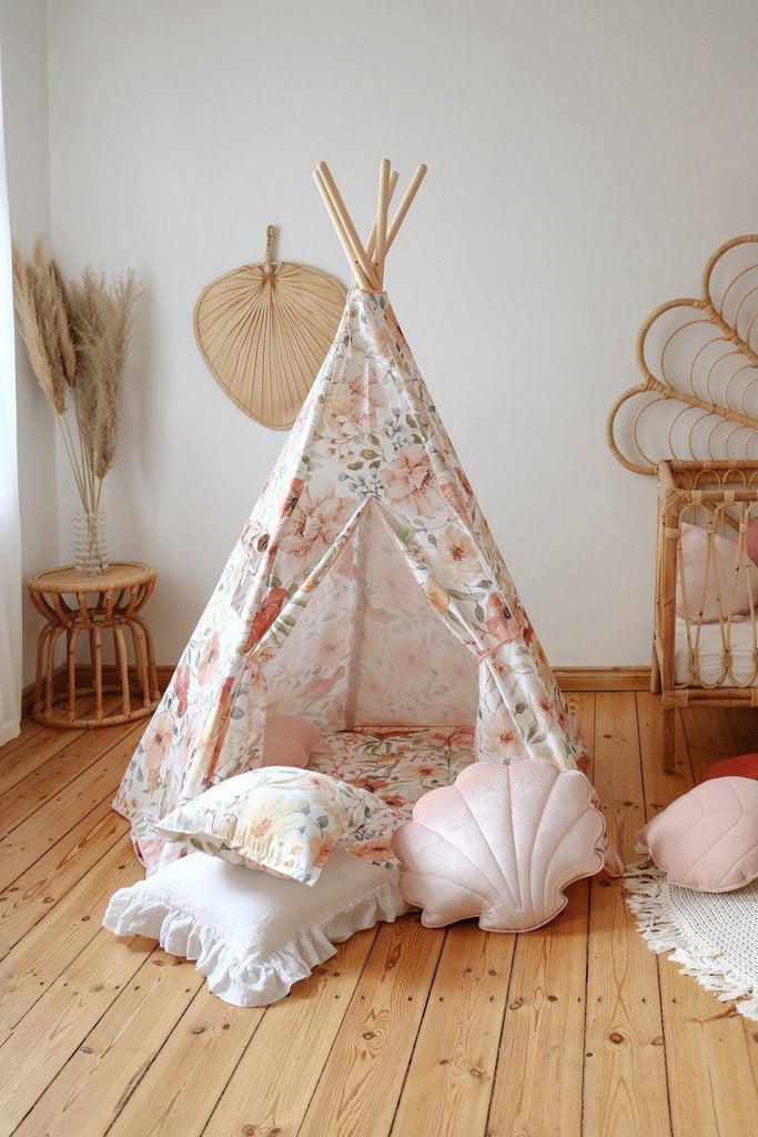 Ensemble Tente tipi et matelas enfant forest friends, MoiMili