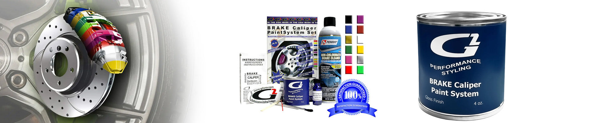 G2 USA Brake Caliper Paint Systems