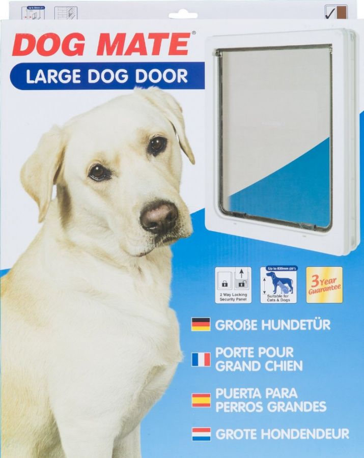 how wide is a dog door