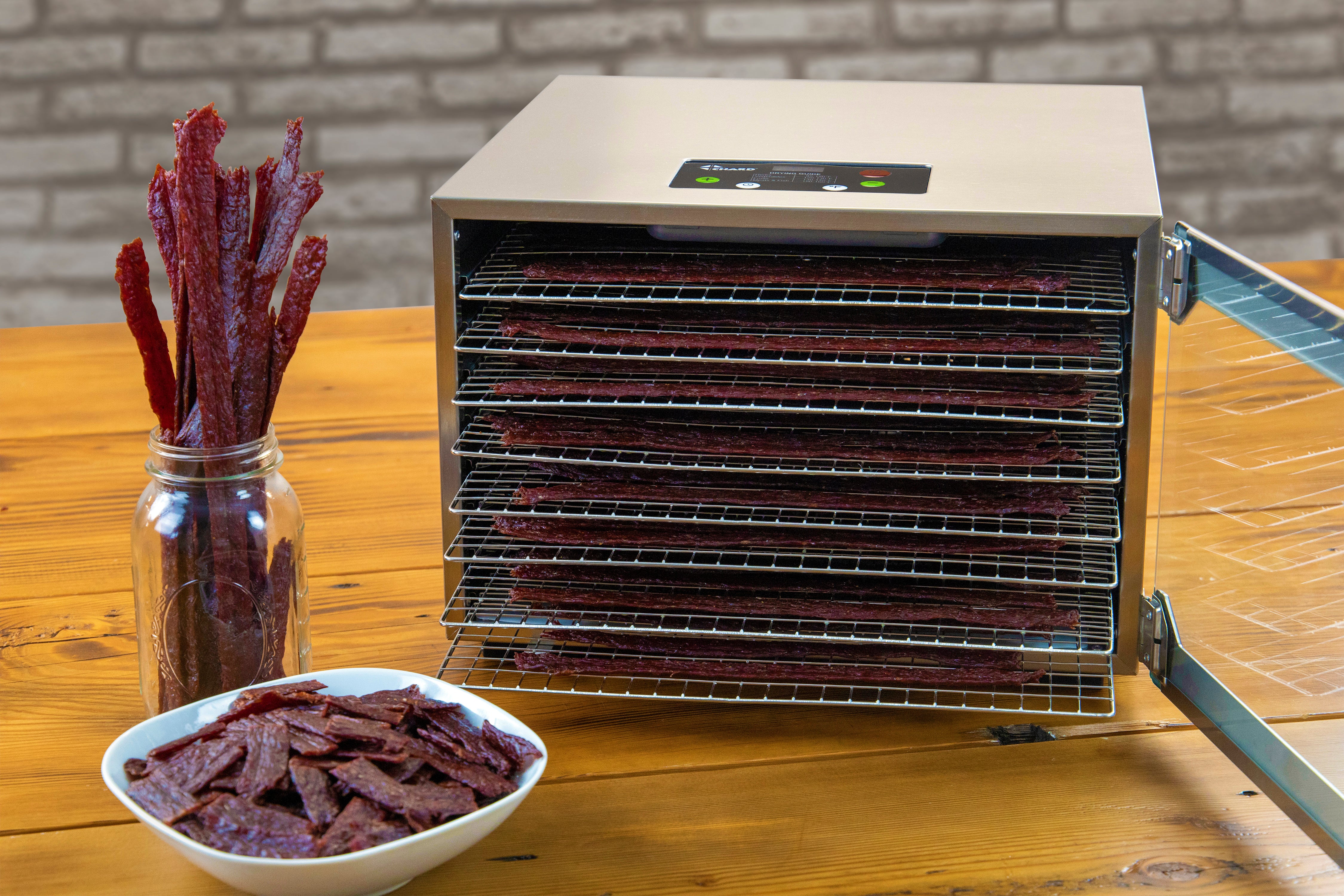 8 Tray Stainless Steel Digital Dehydrator