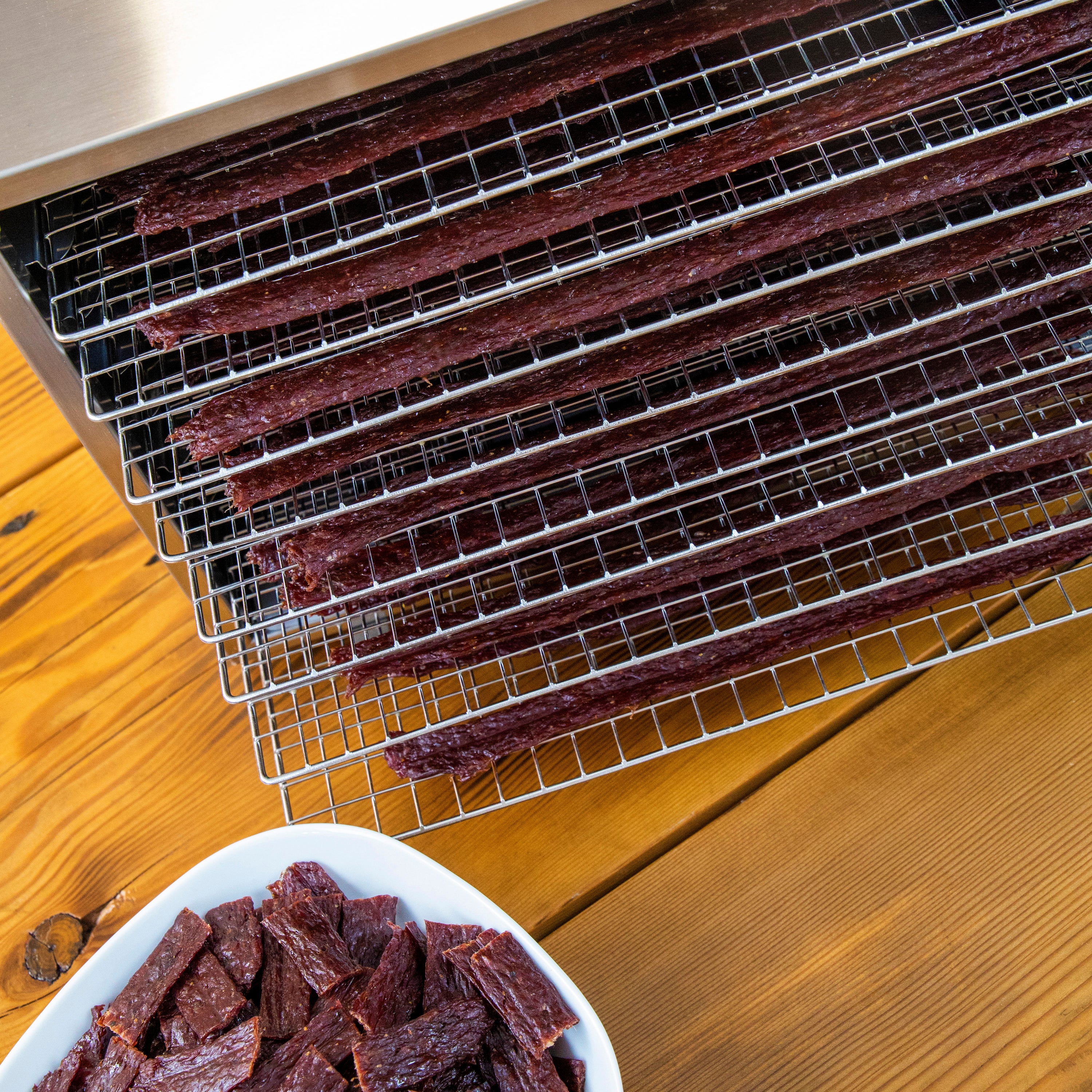 Dehydrator Easy Pressed Beef Jerky