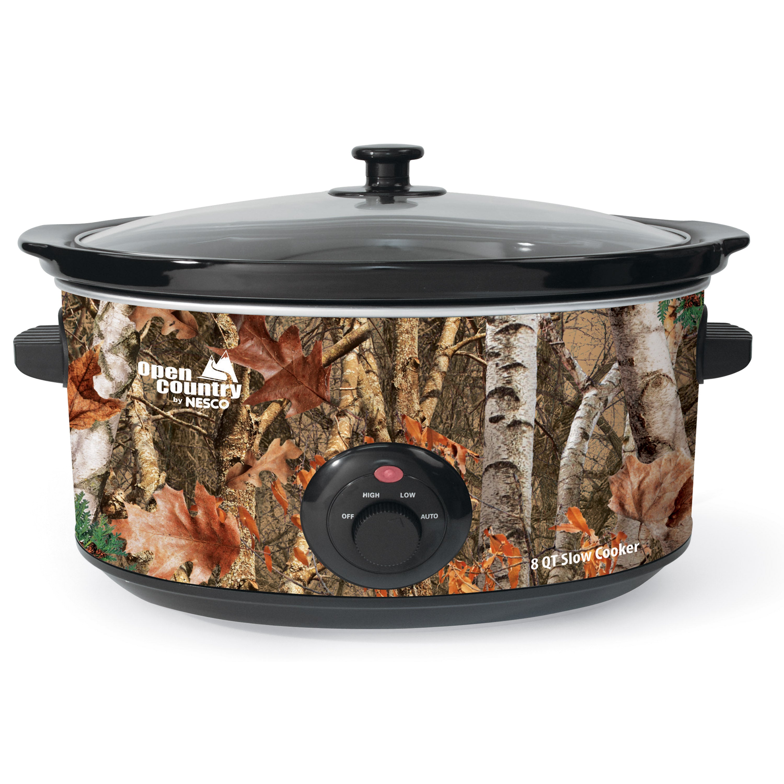 8 QT Camouflage Slow Cooker