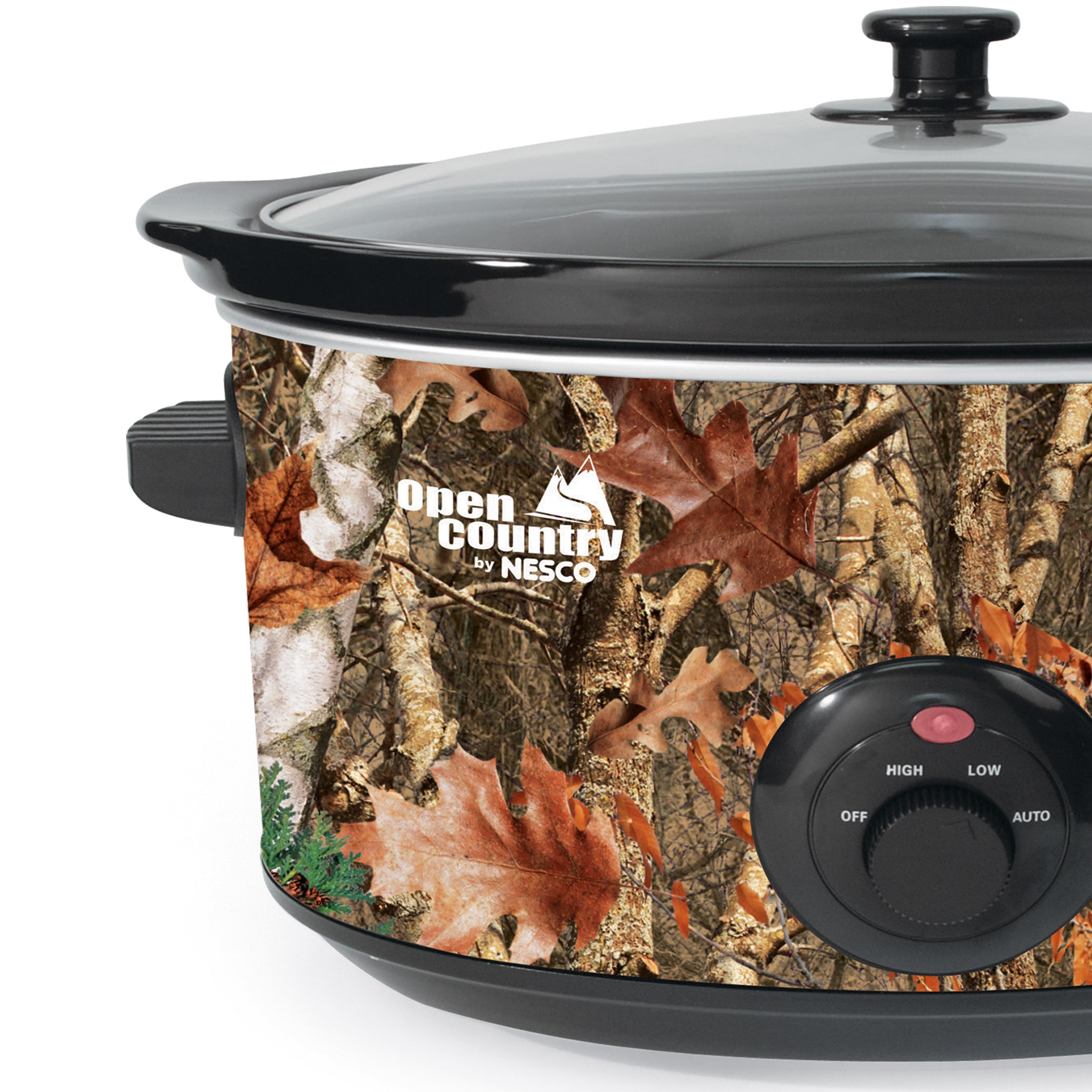 8 QT Camouflage Slow Cooker