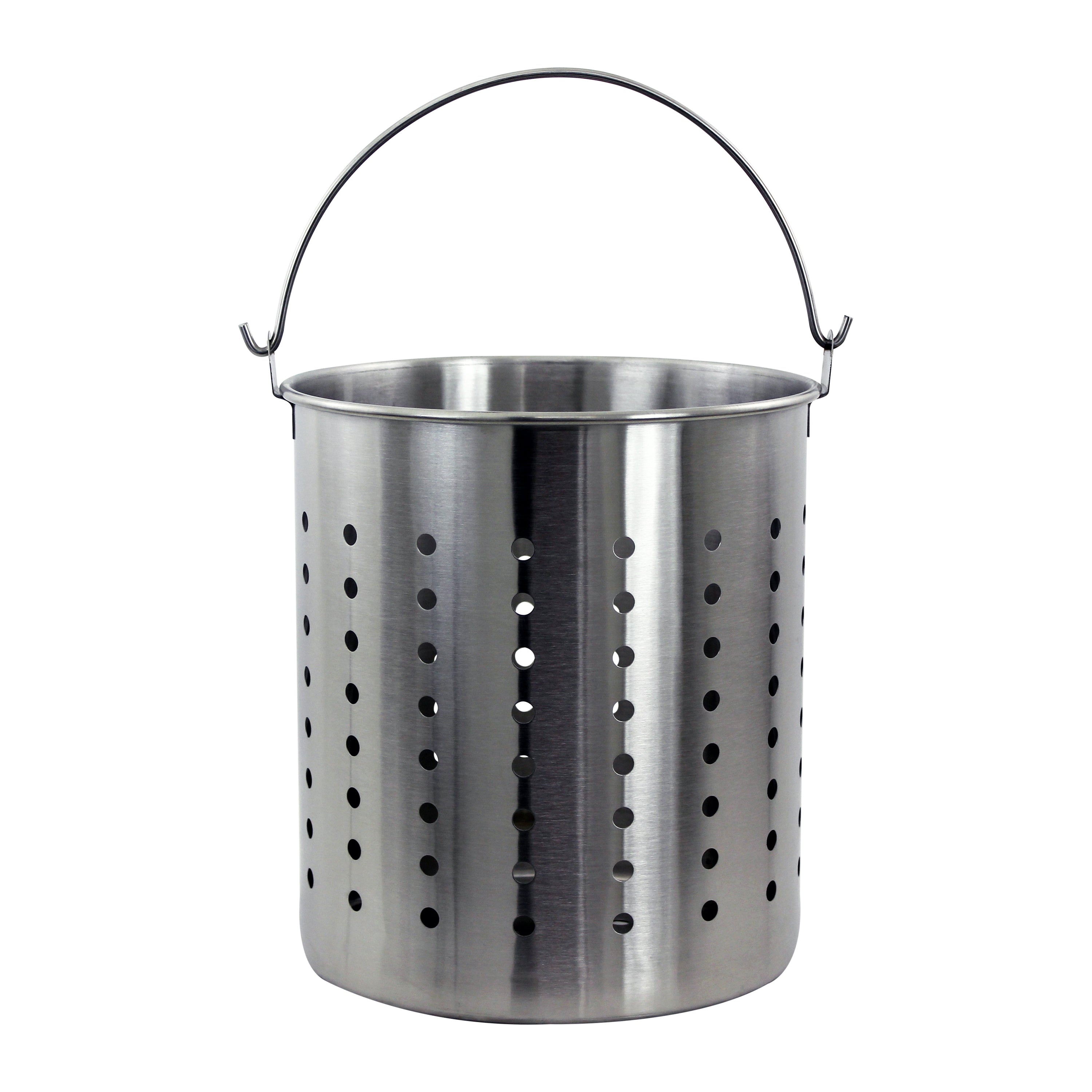 42 Qt. Stainless Steel Pot with Strainer Basket