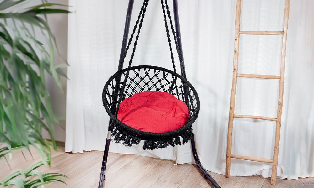 Bahia Macrame Hammock Swing Chair