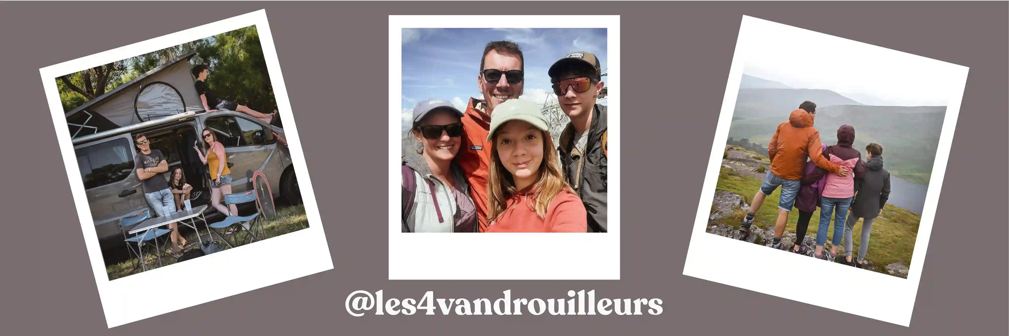 Les 4 Vandrouilleurs - 15 Vanlifers à suivre sur Instagram en 2024 - blog