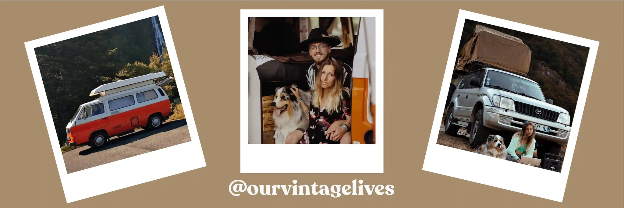 Our Vintage Lives - 15 Vanlifers à suivre sur Instagram en 2024 - blog