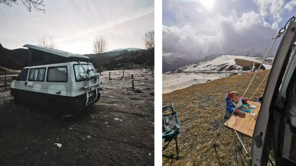 Blog - road trip Pyrenees - Vanlife with family