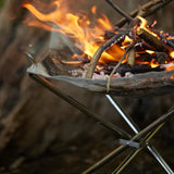 Foldable brazier_stainless steel_GENTLEMEN'S HARDWARE