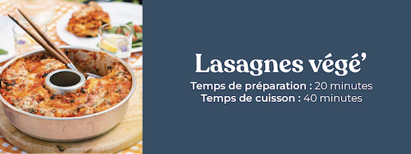 Lasagnes végétariennes 