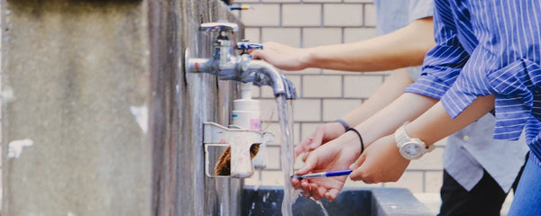 Camping drinking water taps