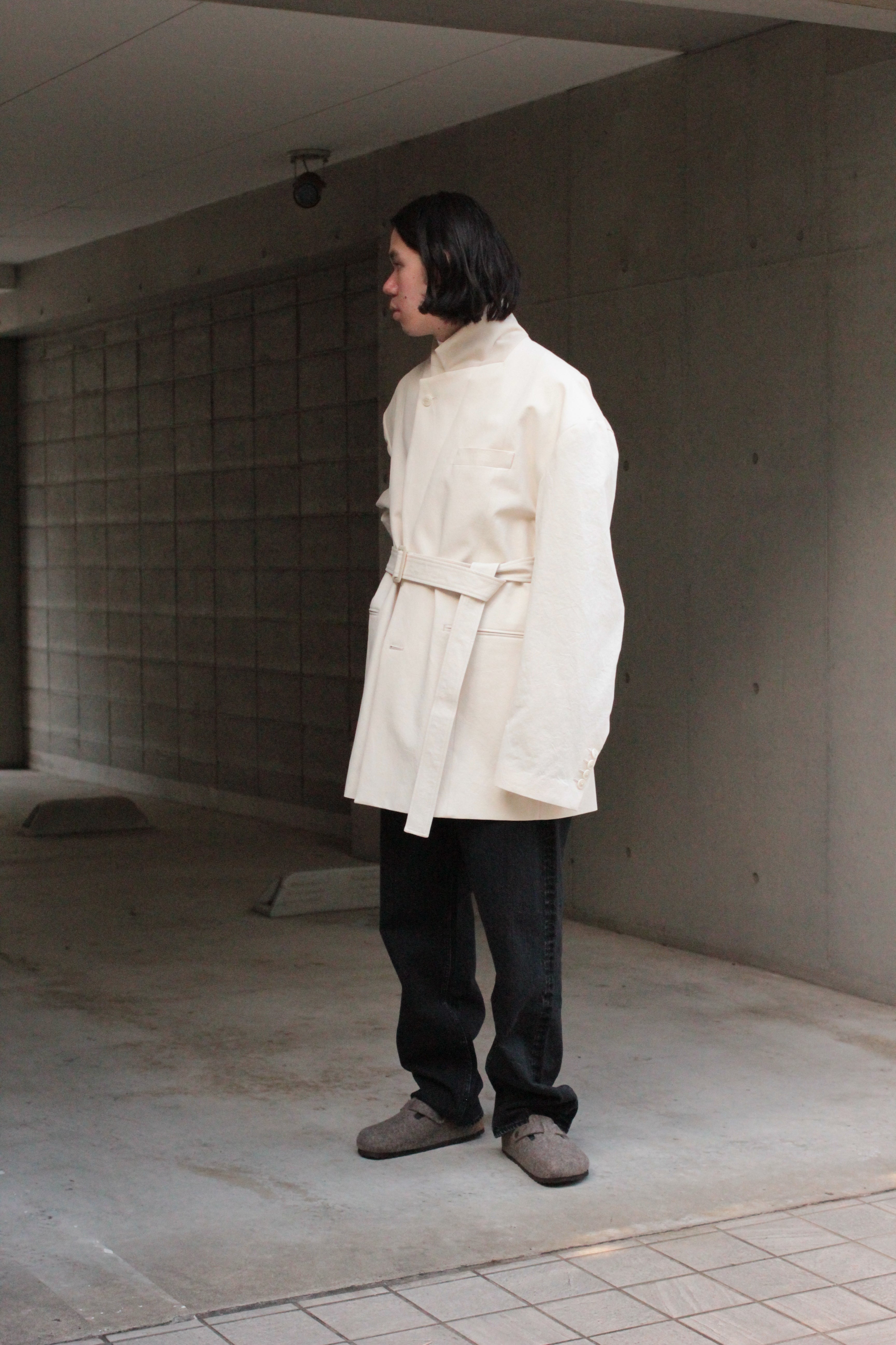 stein(シュタイン) / oversize gradation pleats jacket – feets