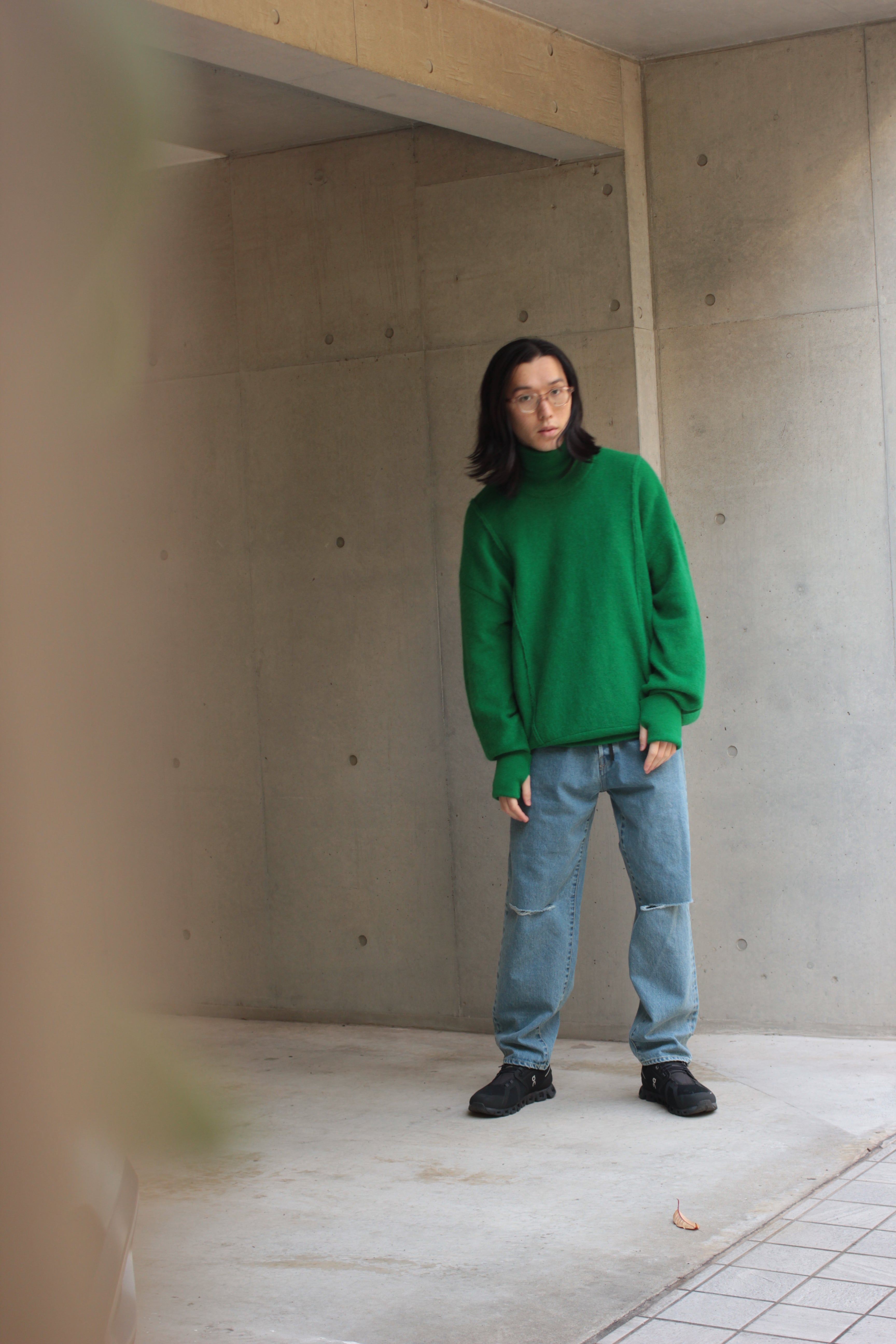 stein(シュタイン) / oversize gradation pleats jacket – feets