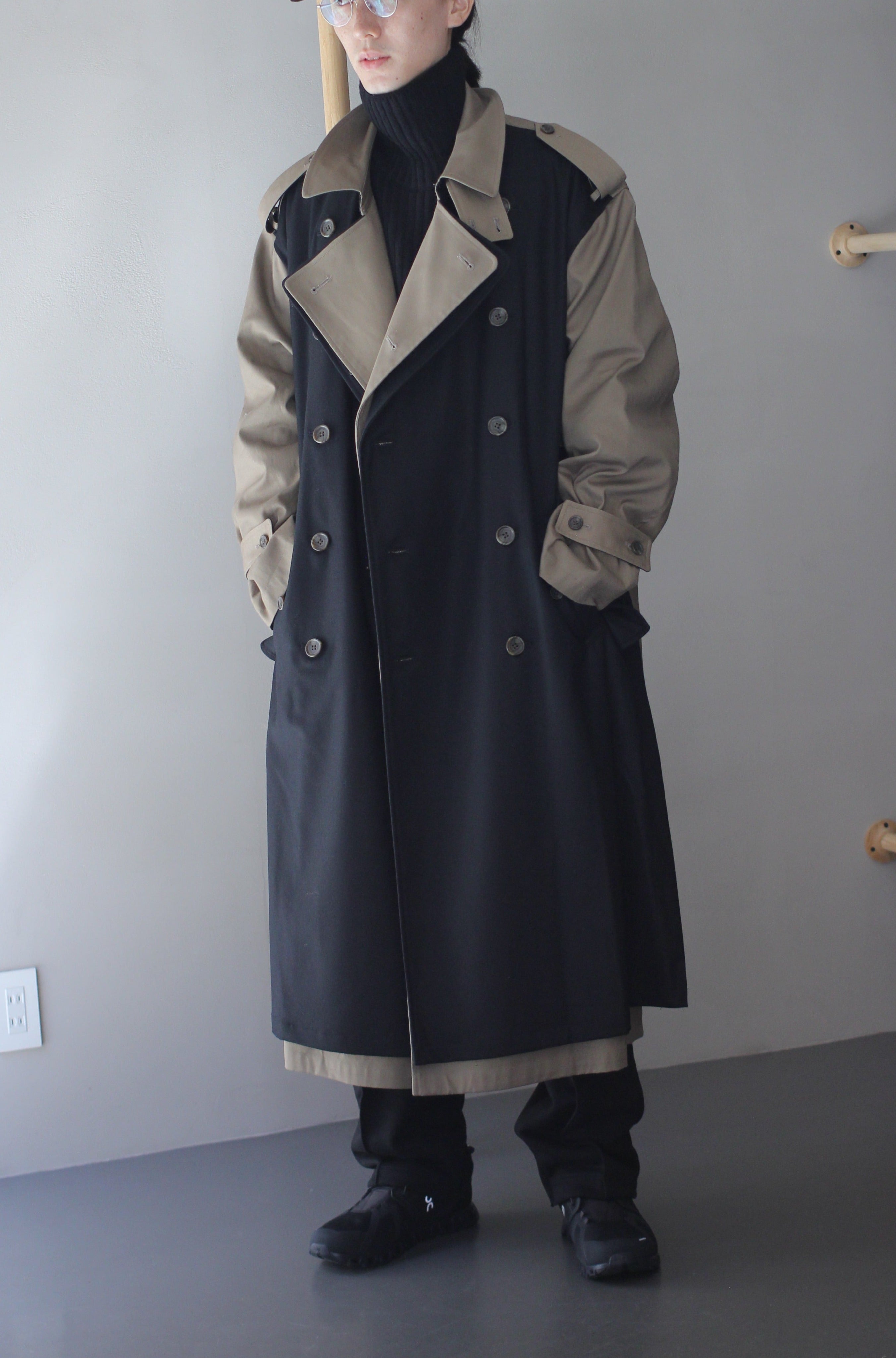 stein(シュタイン) / oversize gradation pleats jacket – feets