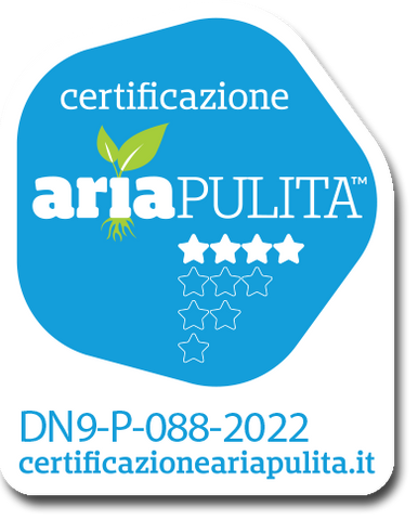 certificazione aria pulita 4 stelle