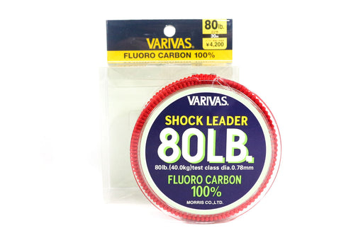Varivas Fluorocarbon Shock Leader 130 lb (30 m / #40 - 1,05mm) — Ratter  Baits