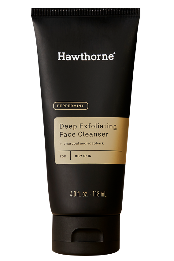 deep exfoliating face cleanser front