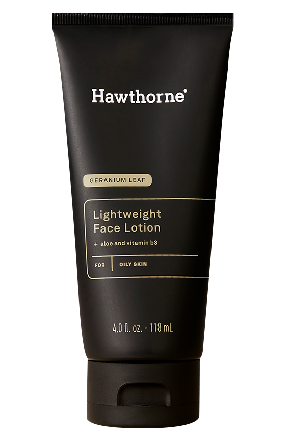 Lightweight face lotion front