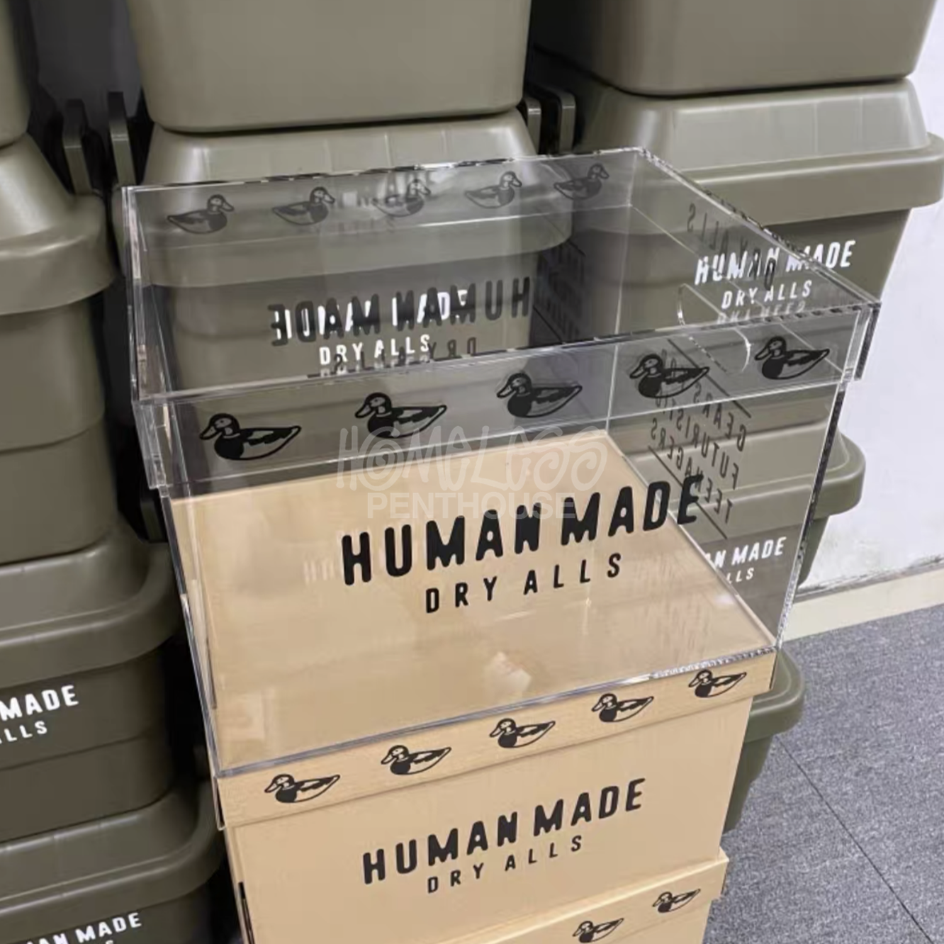 取寄商品 HUMAN MADE GDC ACRYLIC FILE BOX 4点セット - 通販