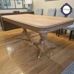 mesa comedor restaurada madera natural