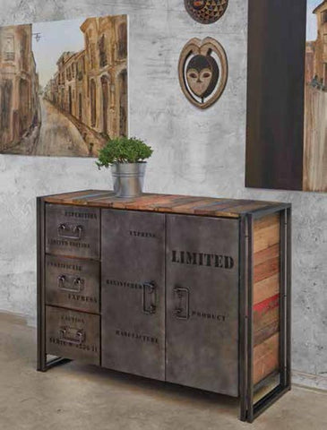 Mueble Auxiliar estilo industrial