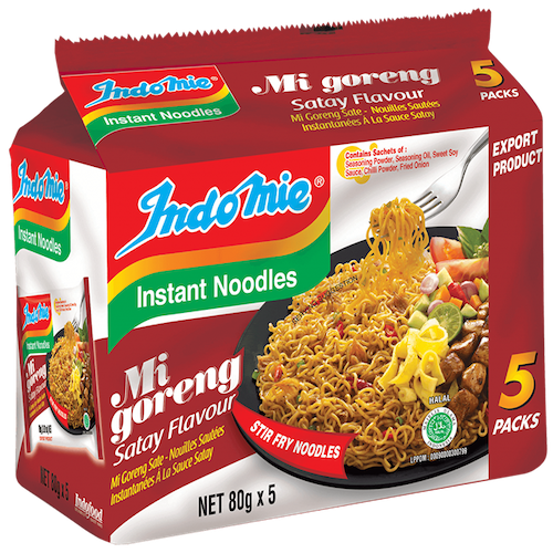 Indomie Mi Goreng Satay 40 Packs - Indofood Online