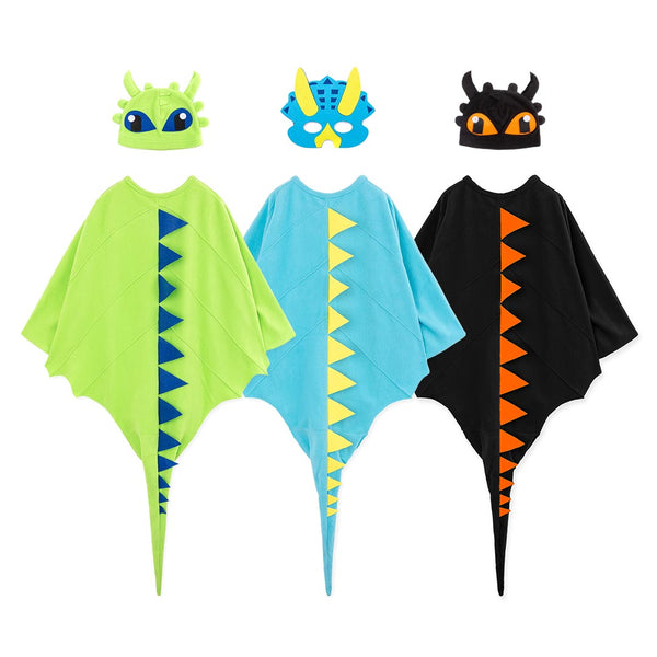 dinosaur halloween costume cape for kids