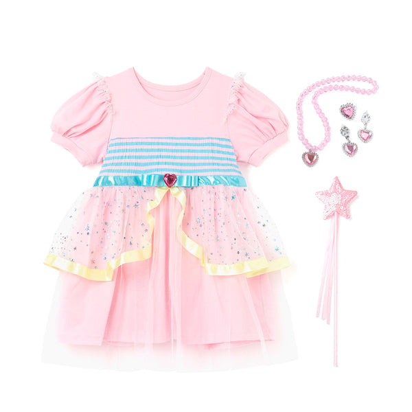 pink princess halloween costume dress