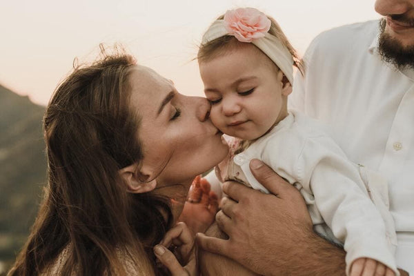 mom with baby girl